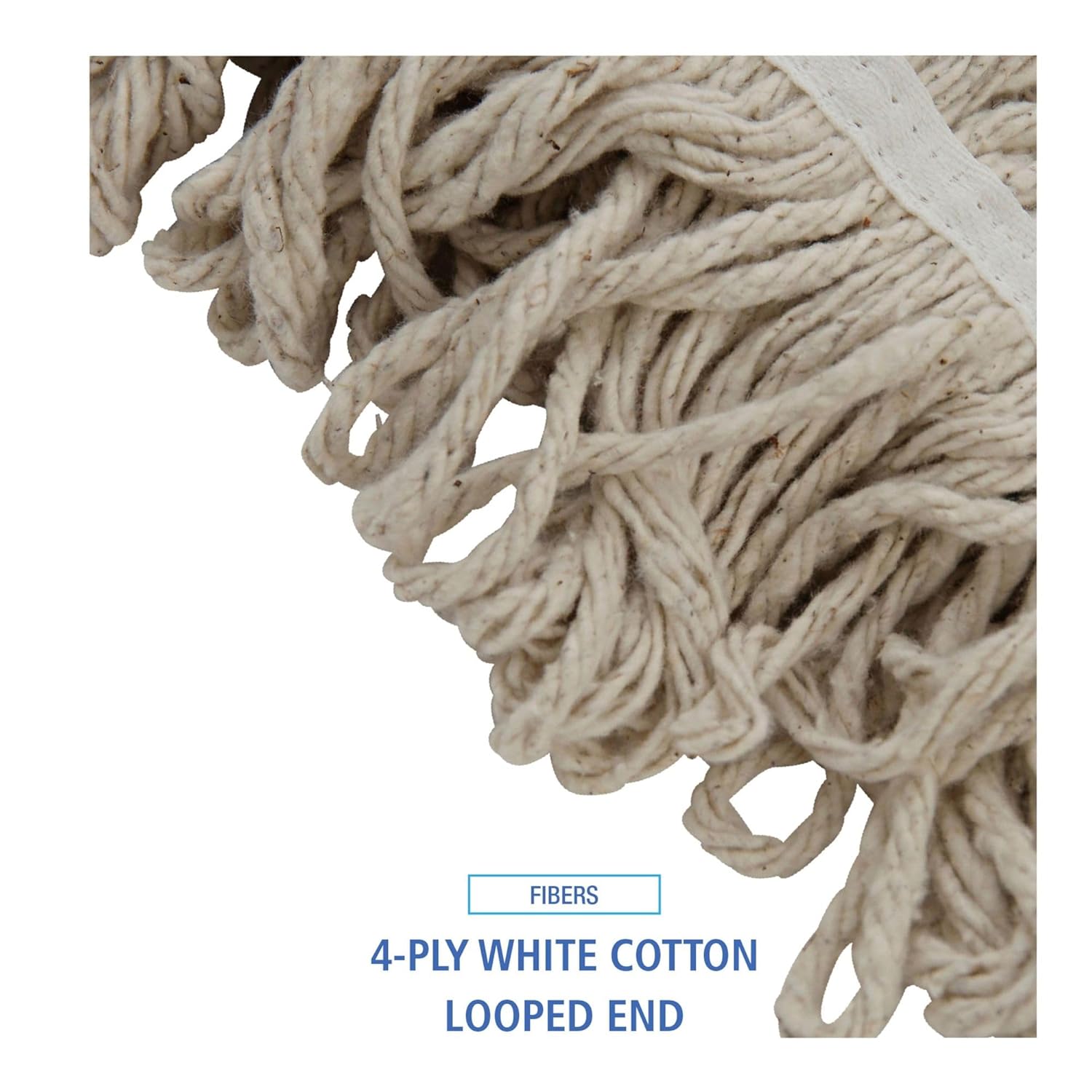 Boardwalk Mop Head Replacement 32 Oz White