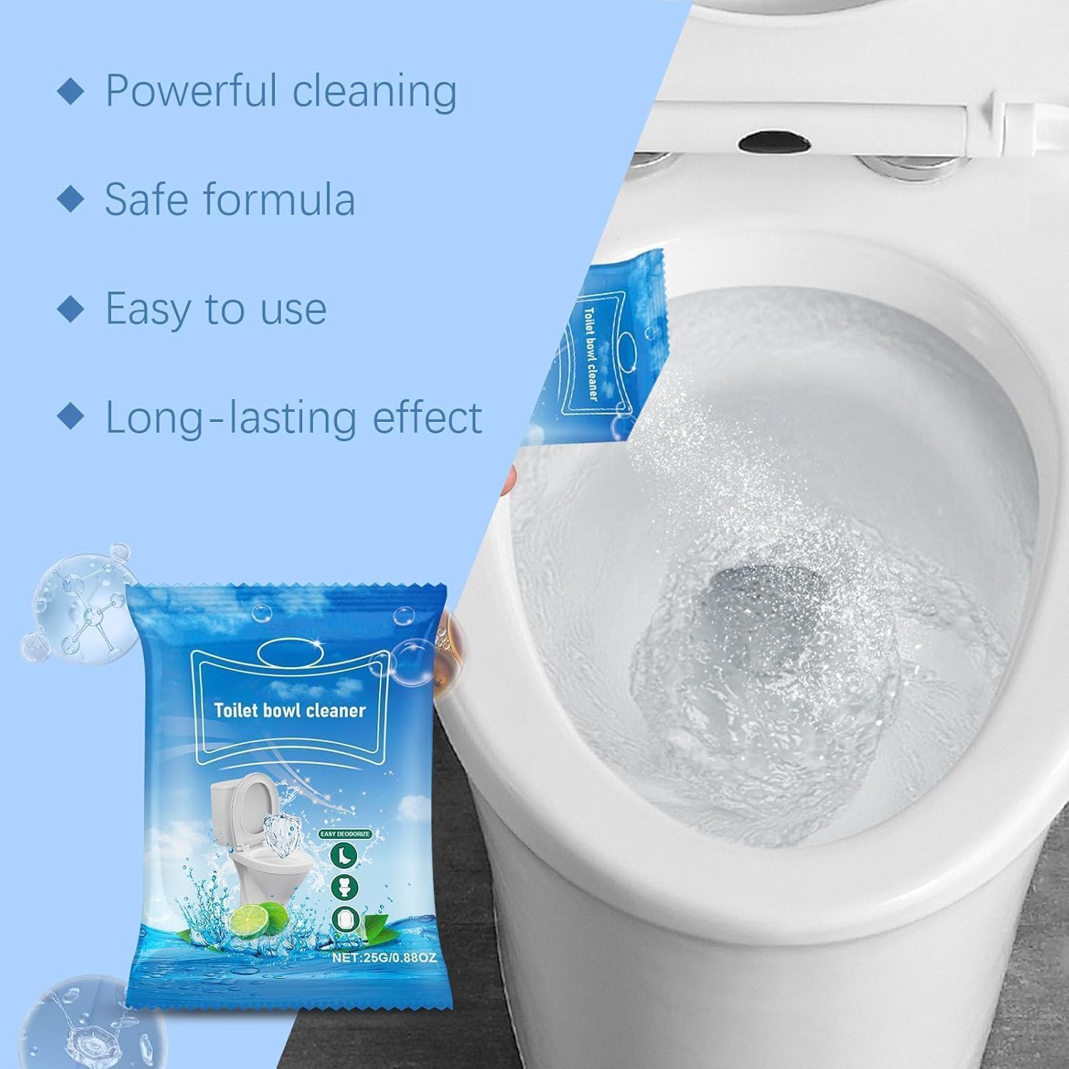 Renhe Inginguity Splash Toilet Cleaner 2 Box 12 Bags