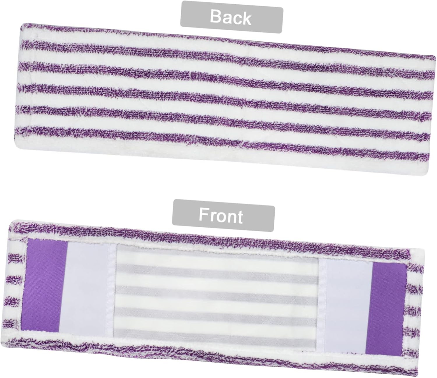 CALLARON Microfiber Mop Pads 5-Piece Set for Home and Commercial Use