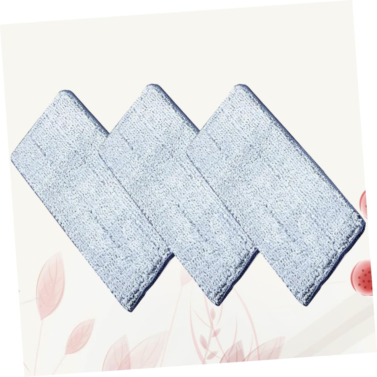 3pcs Durable Mop Cloth for Efficient Cleaning and Pet Hair Removal