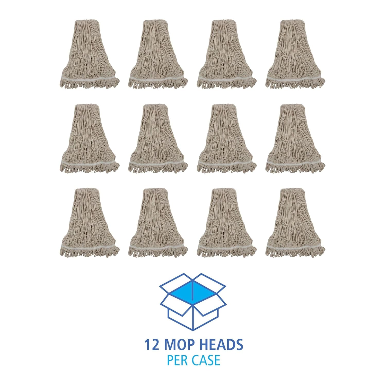 Boardwalk Mop Head Replacement 32 Oz White