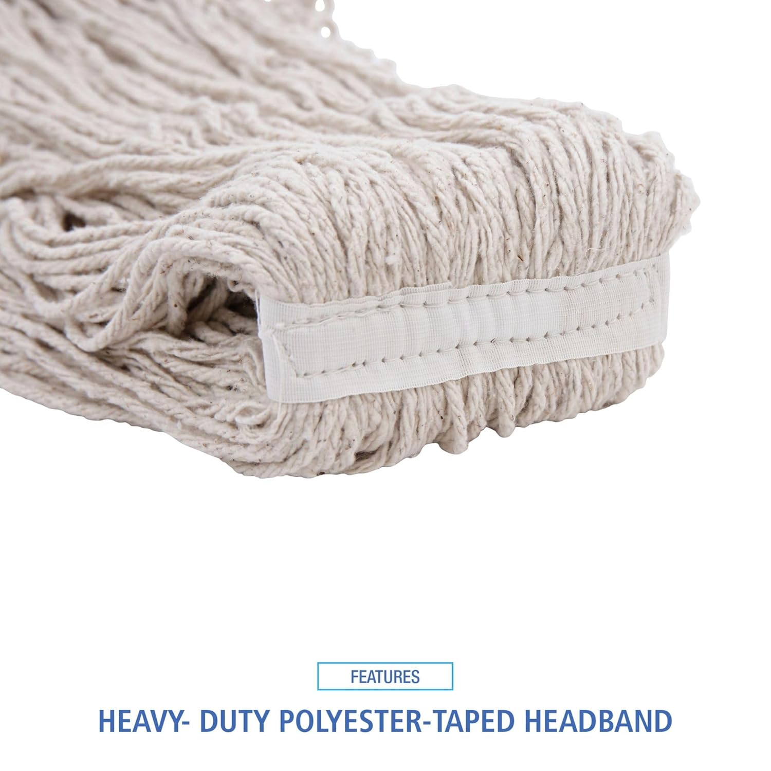 Boardwalk Mop Head Replacement 32 Oz White