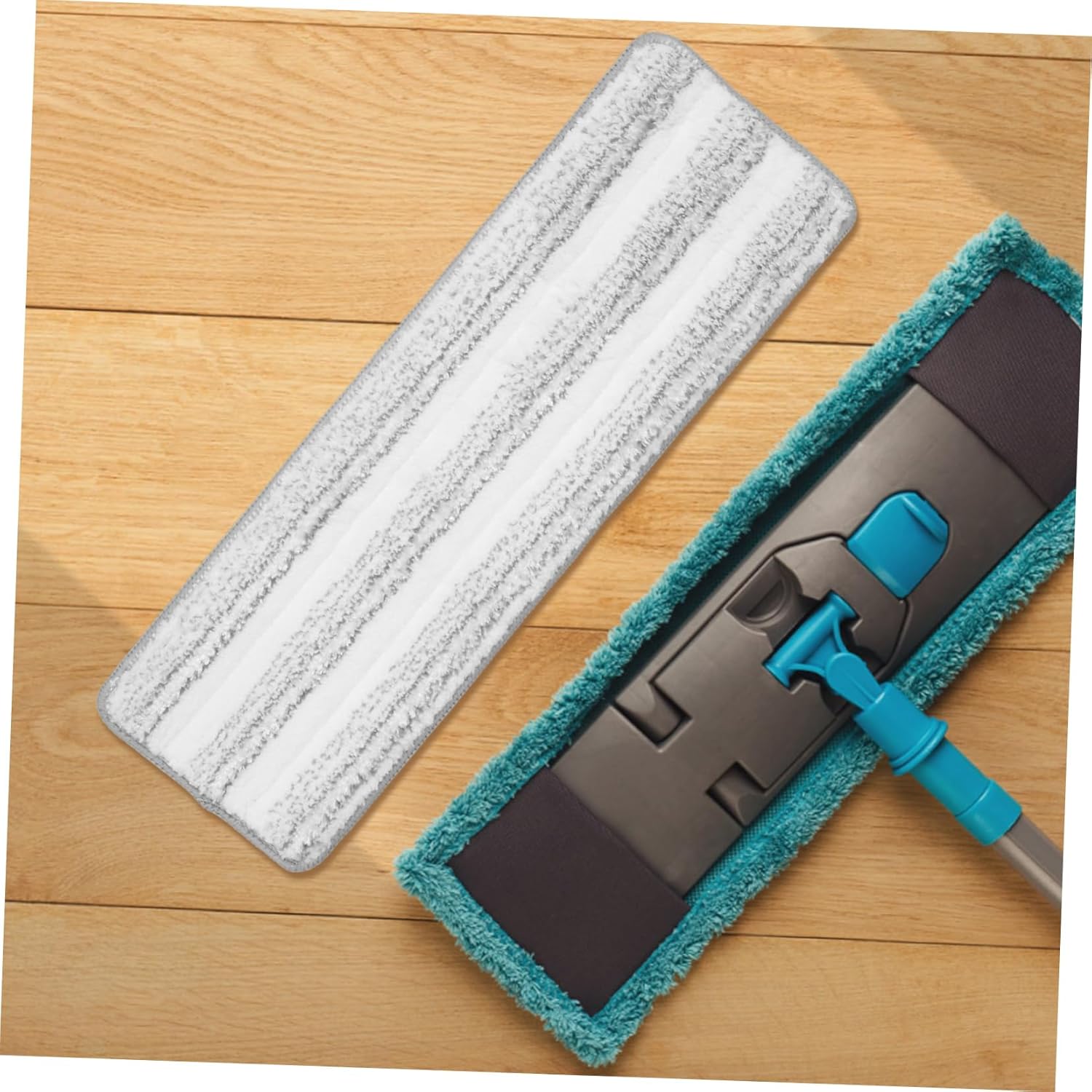 PACKOVE 2pcs Reusable Flat Mop Refill Pads