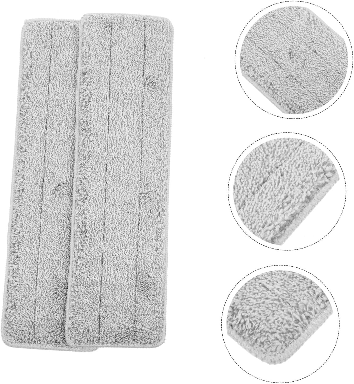 CALLARON Reusable Mop Pads 2 Pcs for Home Office Cleaning
