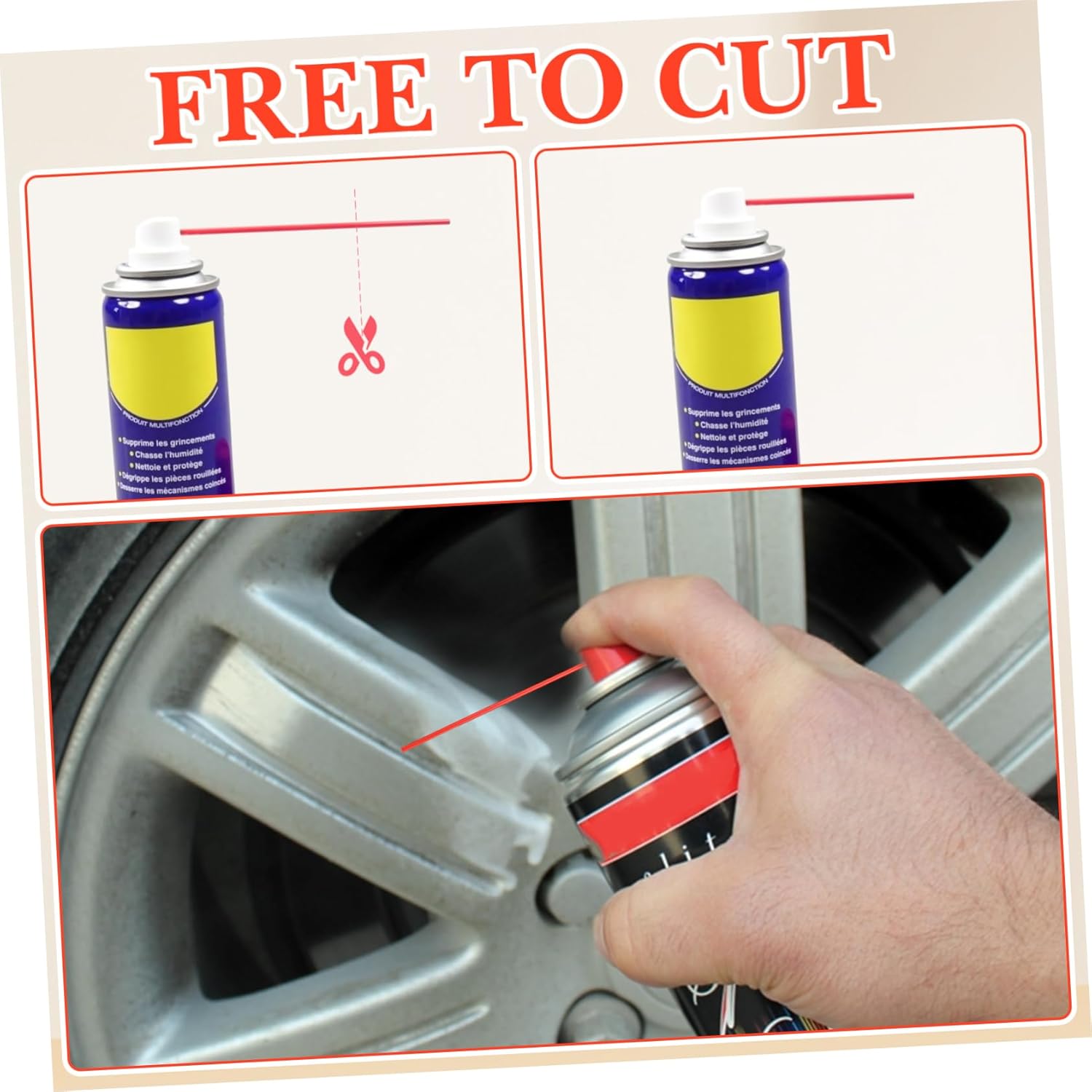 Homoyoyo Spray Can Rust Remover Nozzle Replacement