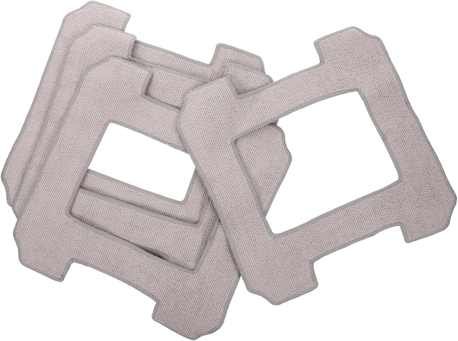 4Pcs Window Rags Compatible with Ecovacs Washable Mop Cloths for Cleaning