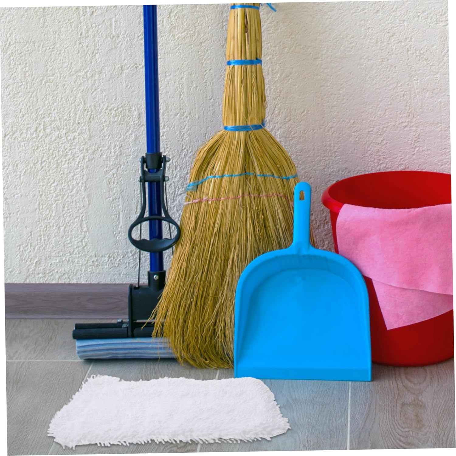 2pcs Washable Replacement Mop Pads for Kitchen Cleaning