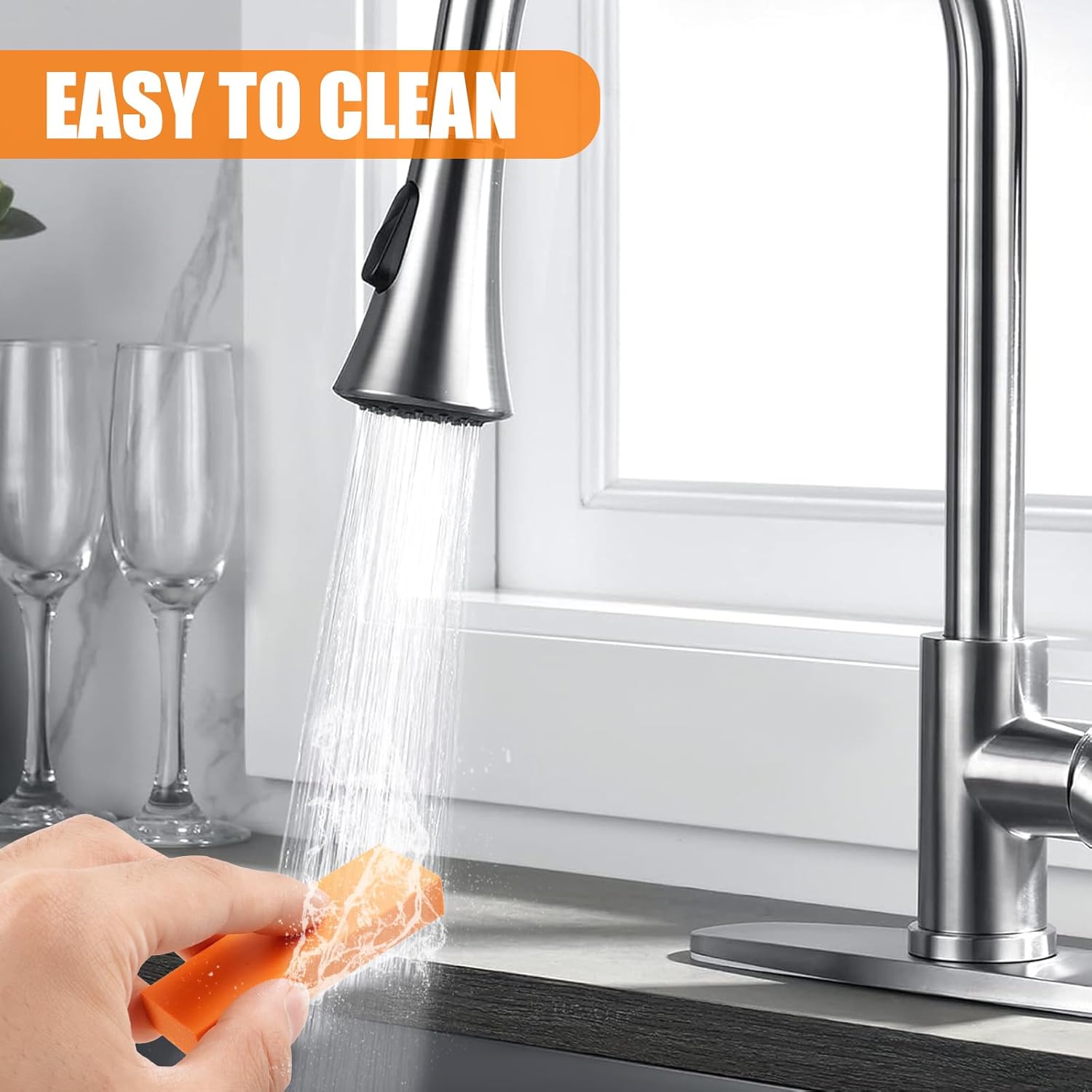 8Pcs Reusable Stainless Steel Stain Remover