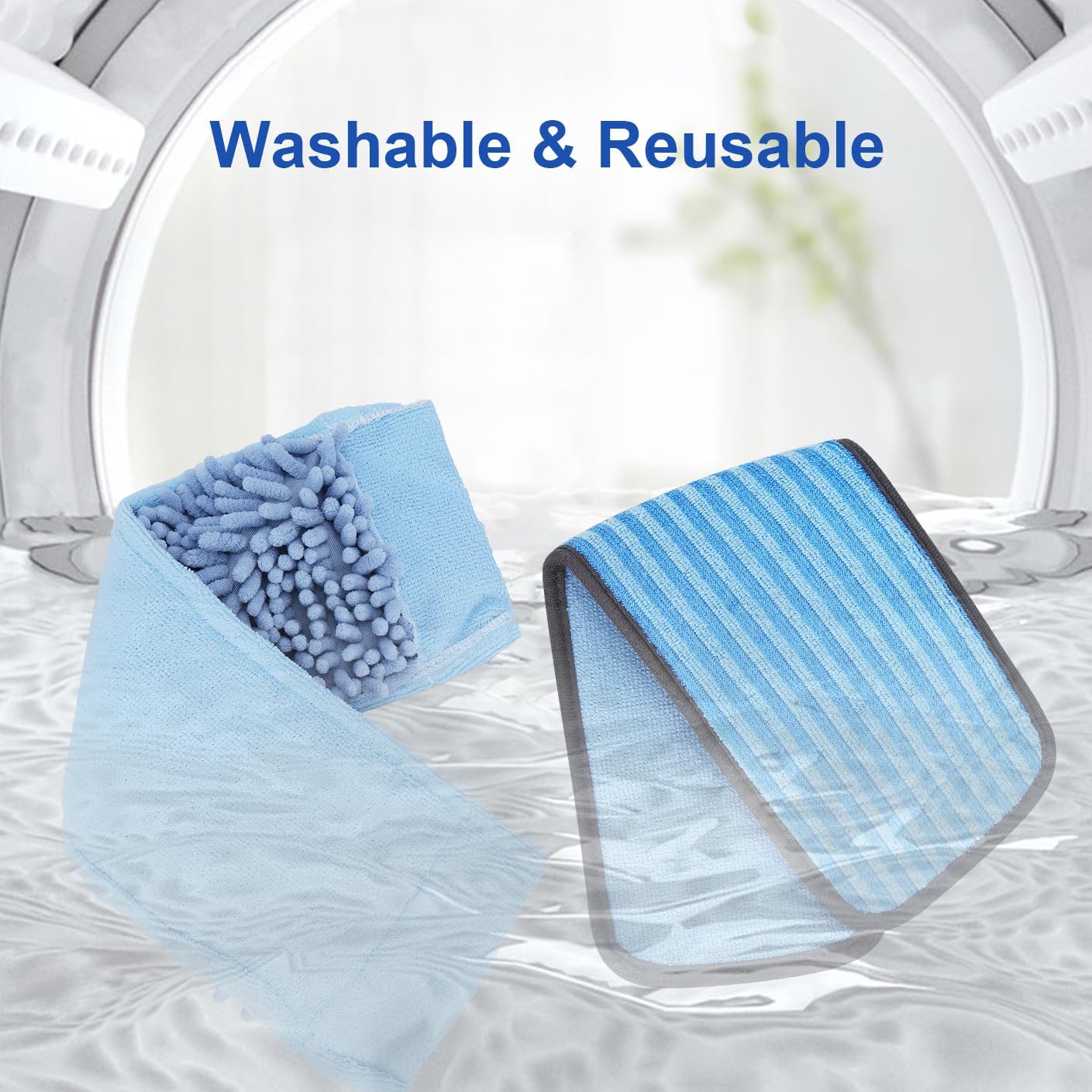 GreeSuit Microfiber Steam Mop Pads for Wagner 905e 915e 925e