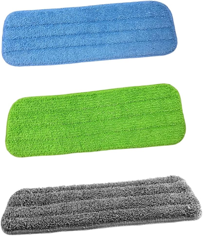 PACKOVE 3Pcs Water Spraying Mop Cloth Replacement