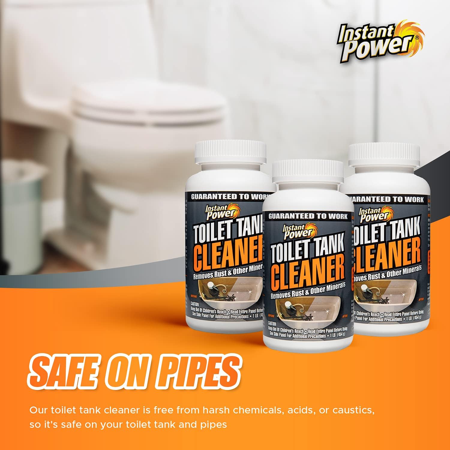 Instant Power Professional Toilet Tank Cleaner 1 lb 1