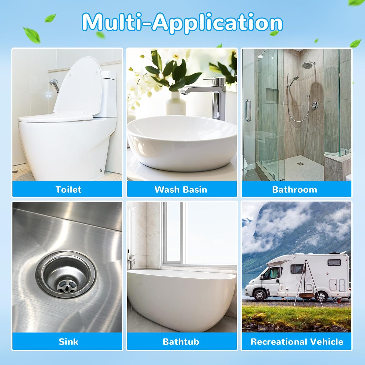 Effacera 36 Refill Toilet Bowl Paper Set