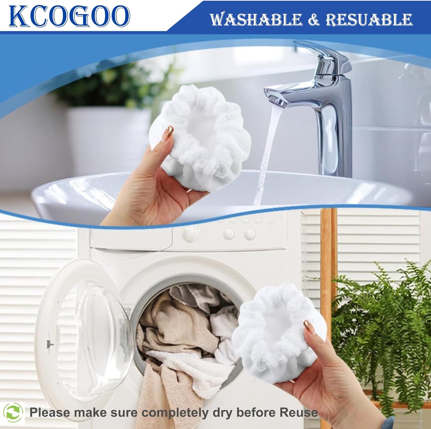 Small Microfiber Triangular Bonnet for Dupray Steam Mop - 8 Pack