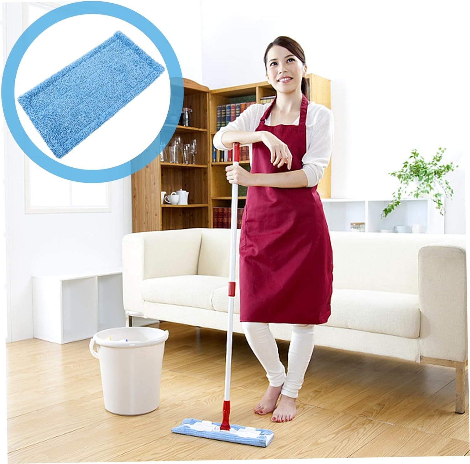 CALLARON Extra-Large Reusable Mopping Pads