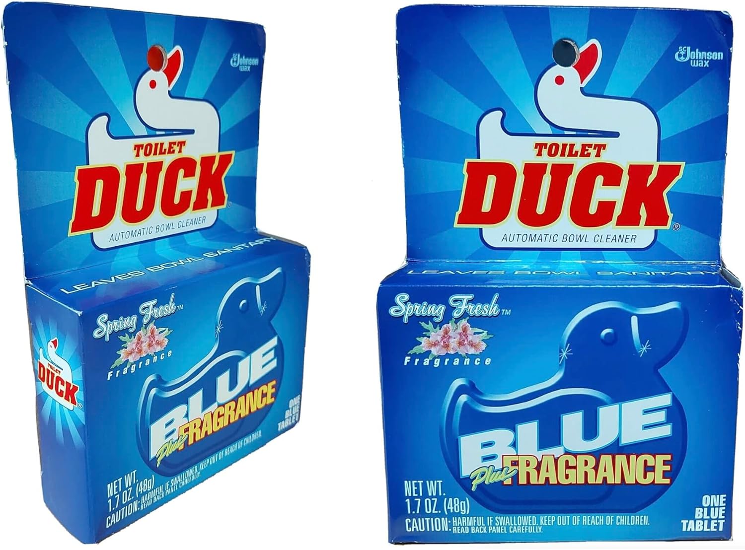 Toilet Duck Automatic Blue Toilet Cleaner 3 Pack