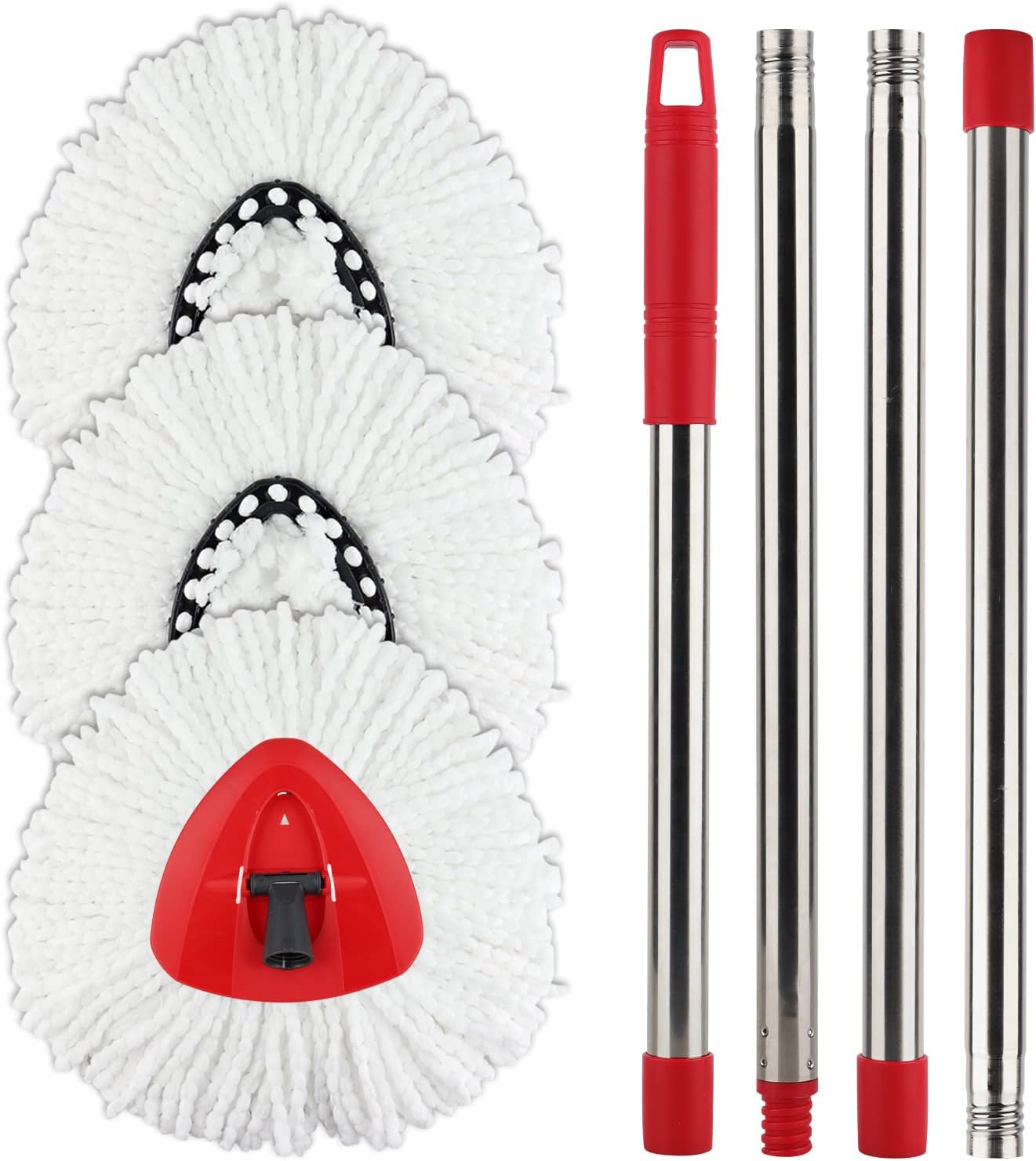 BeiLan Spin Mop Replacement Head Set