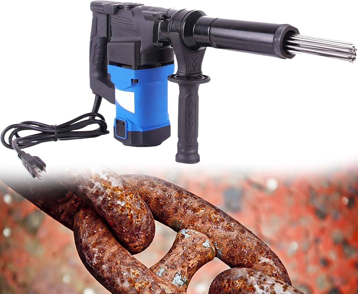Beachtiful Electric Needle Scaler 1100W for Rust and Paint Removal