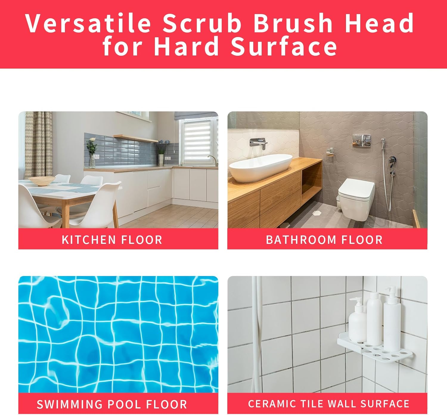 AZ Shi Kong O Cedar Scrub Brush Replacement Head