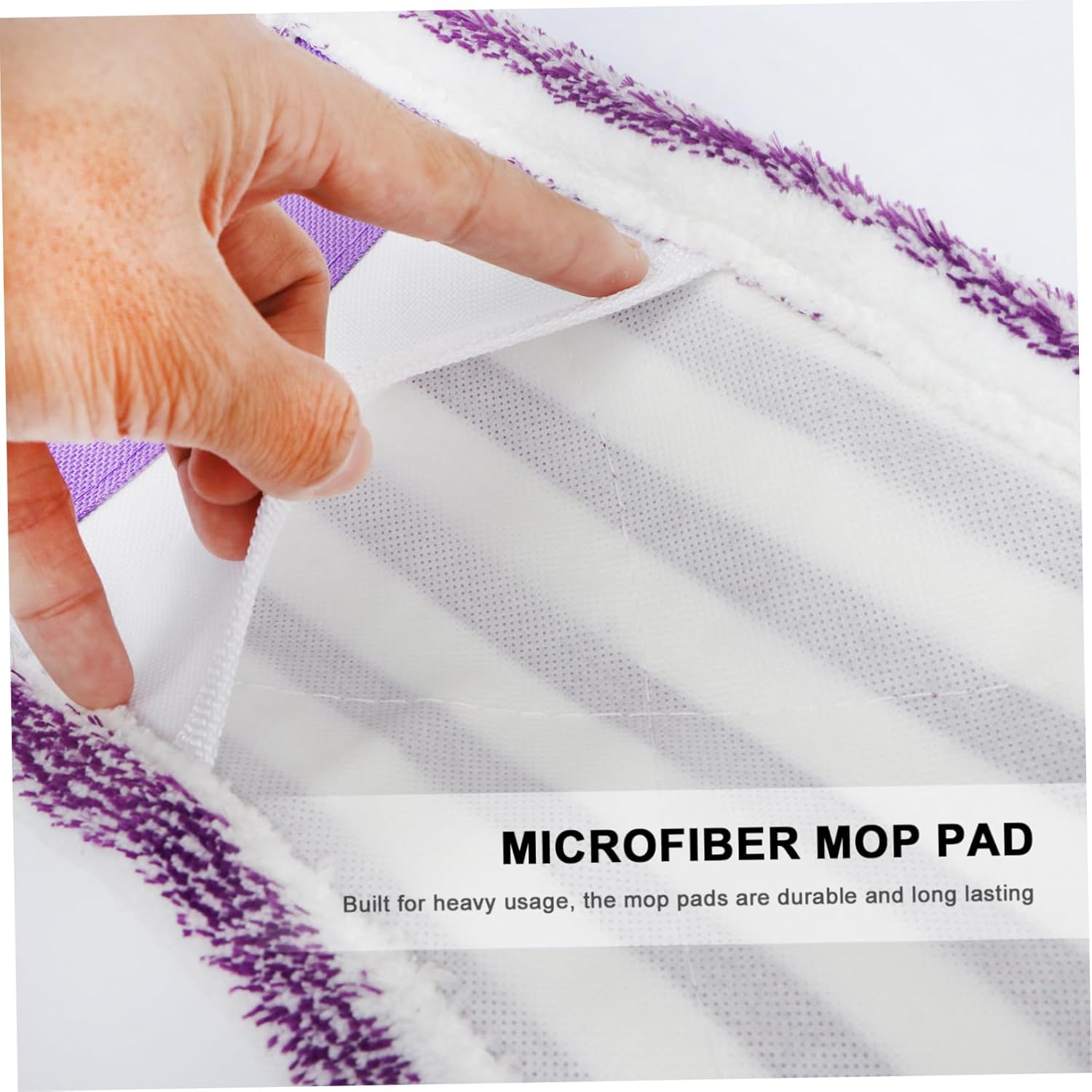 SHERCHPRY Mop Replacement Pads for Hardwood Tile and Marble