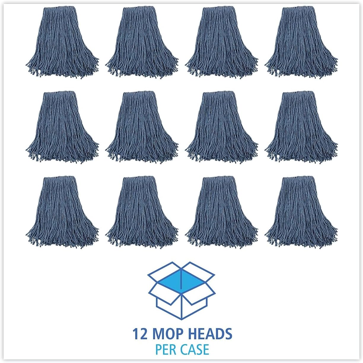 Boardwalk BWK2020B No 20 Cotton Synthetic Mop Head