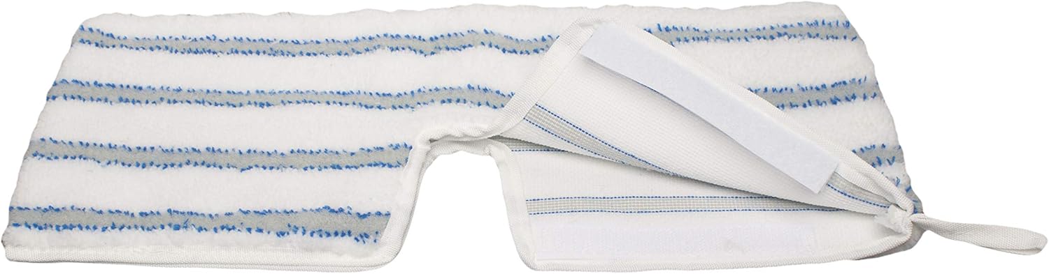 LTWHOME Dual-Sided Microfiber Scrub Mop Pads - Pack of 12