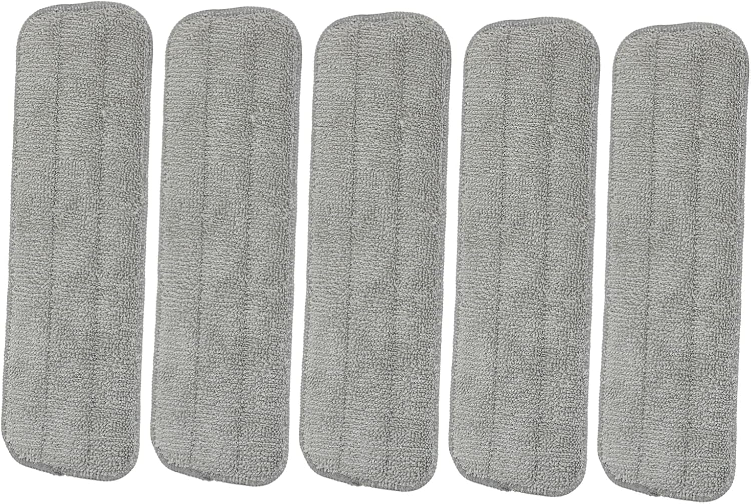 Minkissy 5 Pack Washable Microfiber Mop Pads