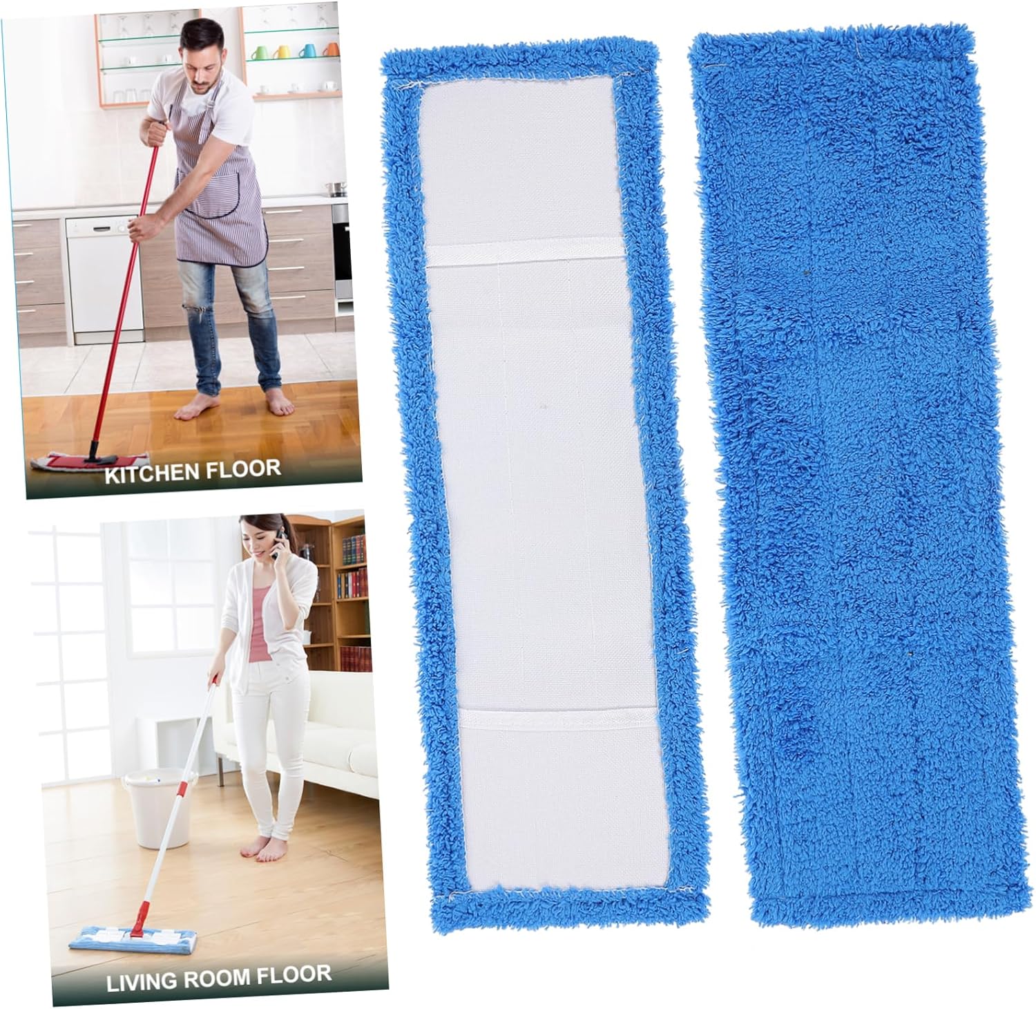 Minkissy Microfiber Mop Refill Pad Replacement