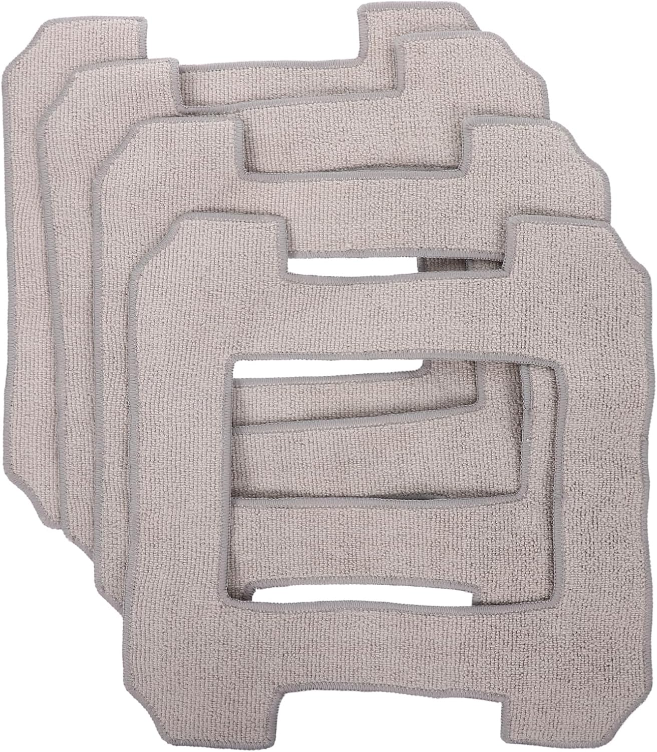 PACKOVE 4Pcs Window Vacuum Cleaner Cloths
