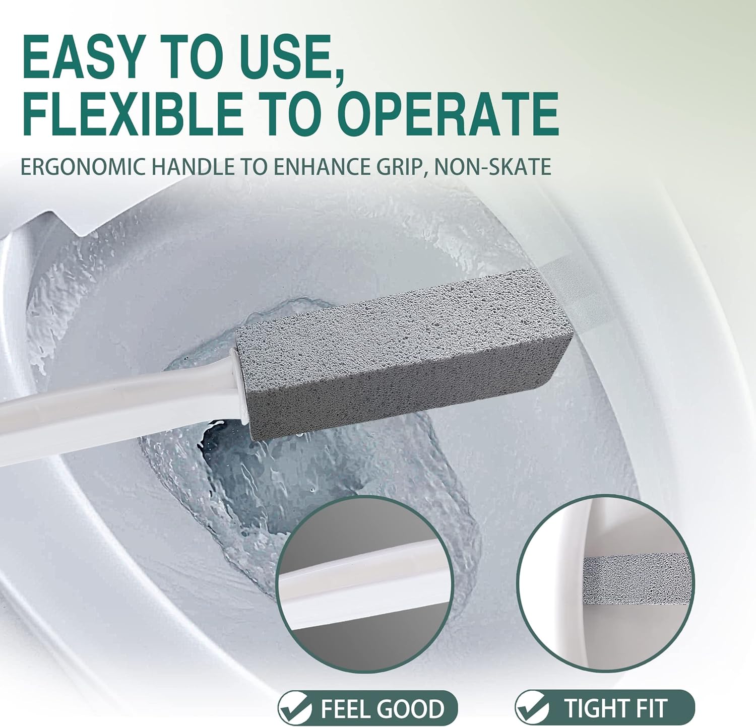 Melfluo Pumice Stone for Toilet Cleaning
