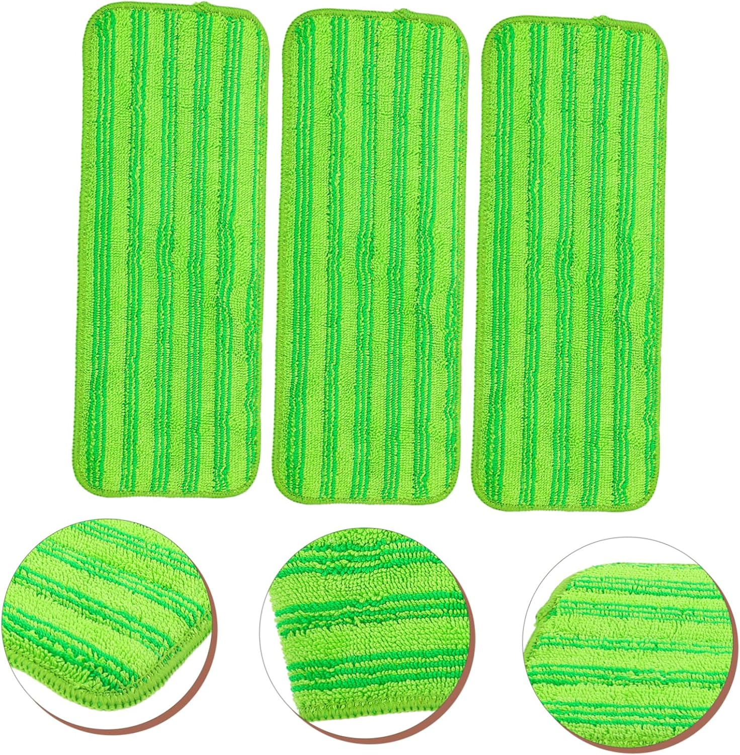 Ipetboom Microfiber Mop Refill Pads - Washable Durable Cleaning Pads