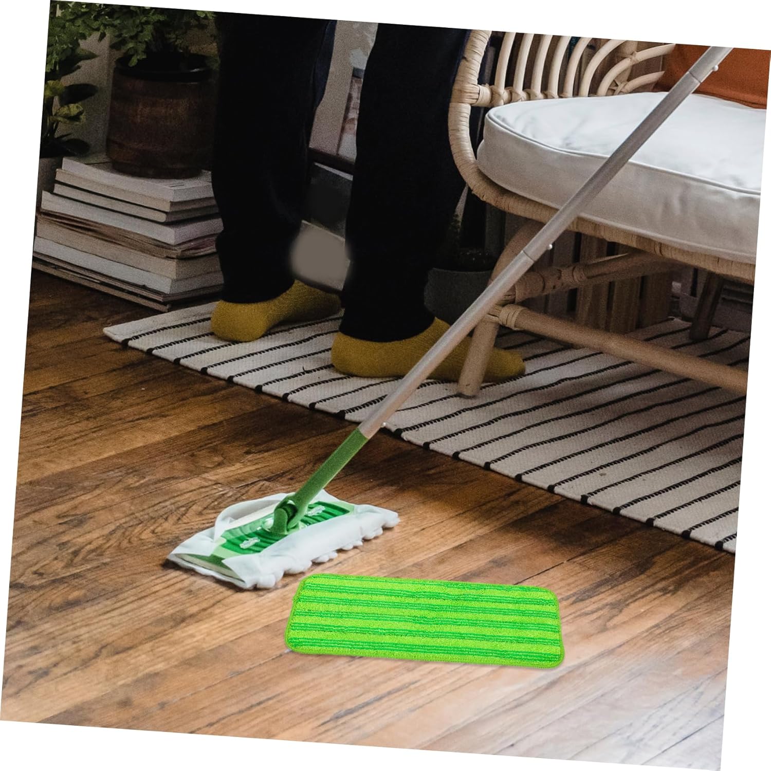 Ipetboom Microfiber Mop Refill Pads - Washable Durable Cleaning Pads