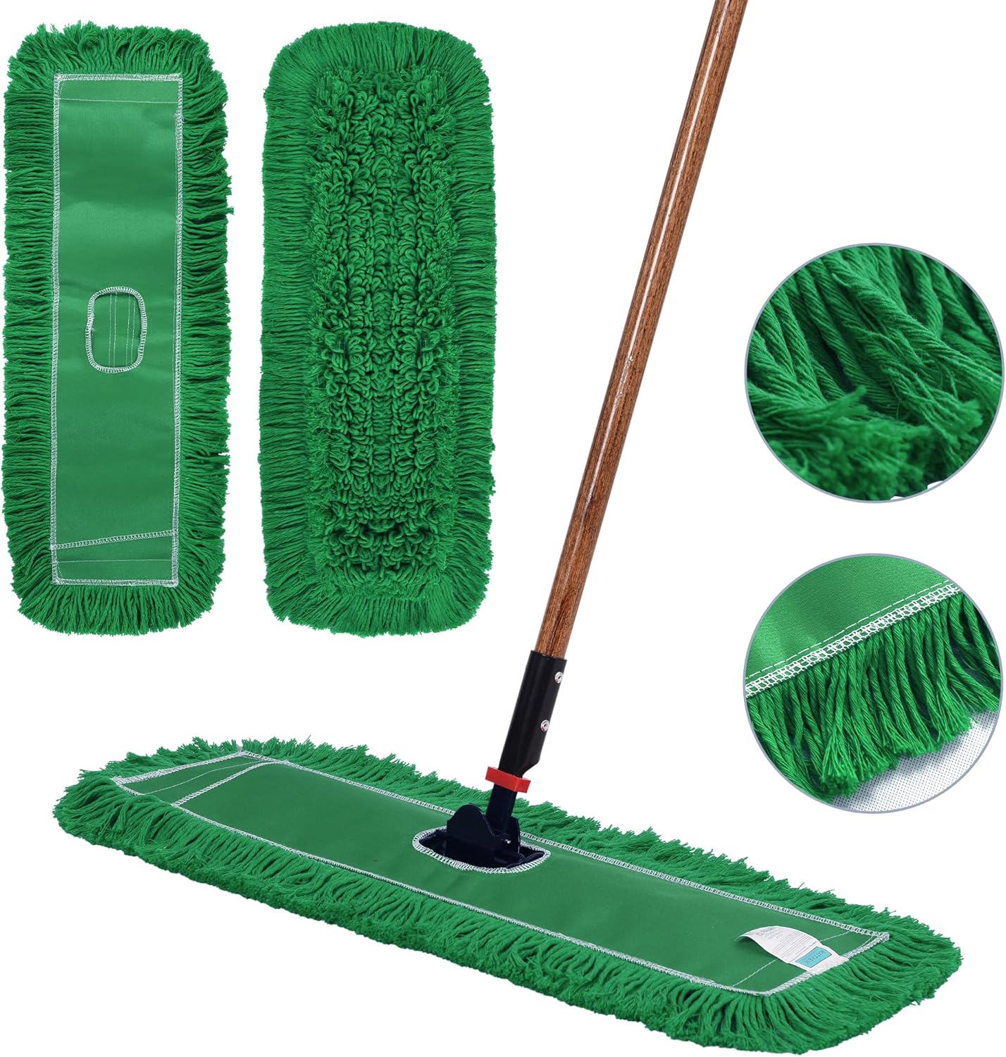 L Luke Supply Matthew Cleaning 24 Cotton Dust Mop Refill 3 Pack