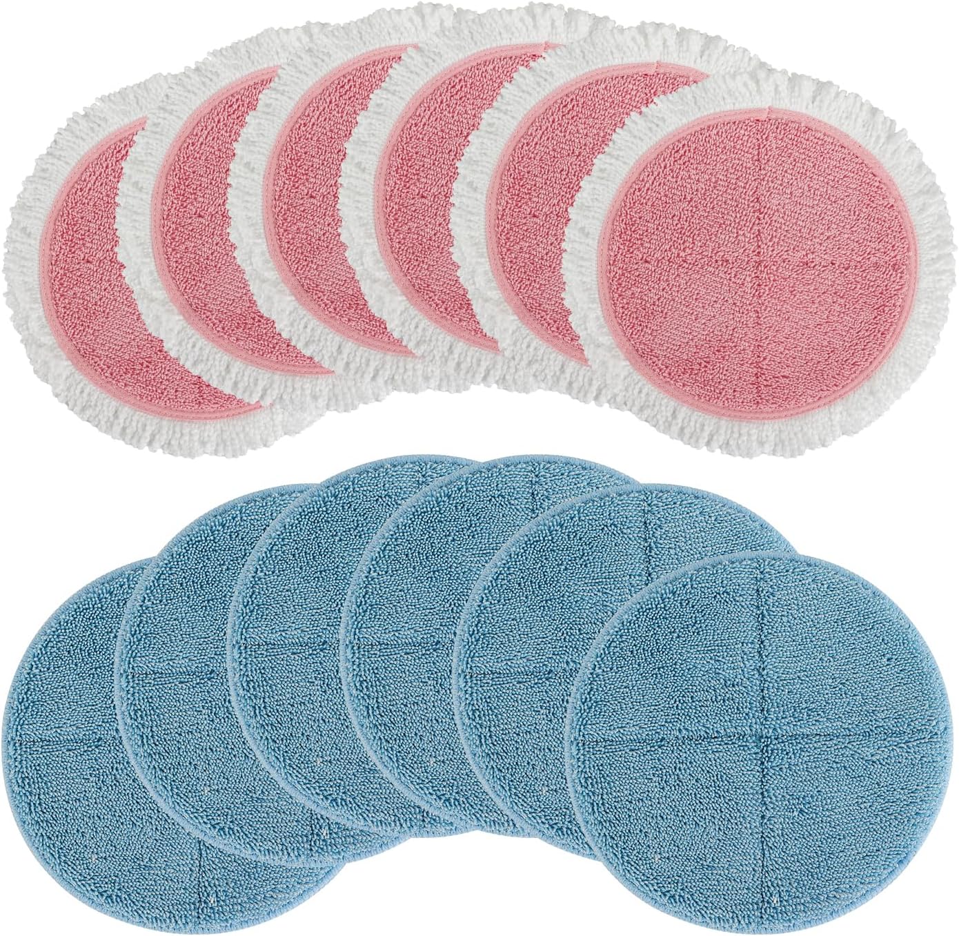 BeiLan Spin Wave Replacement Mop Pads 12 Pack