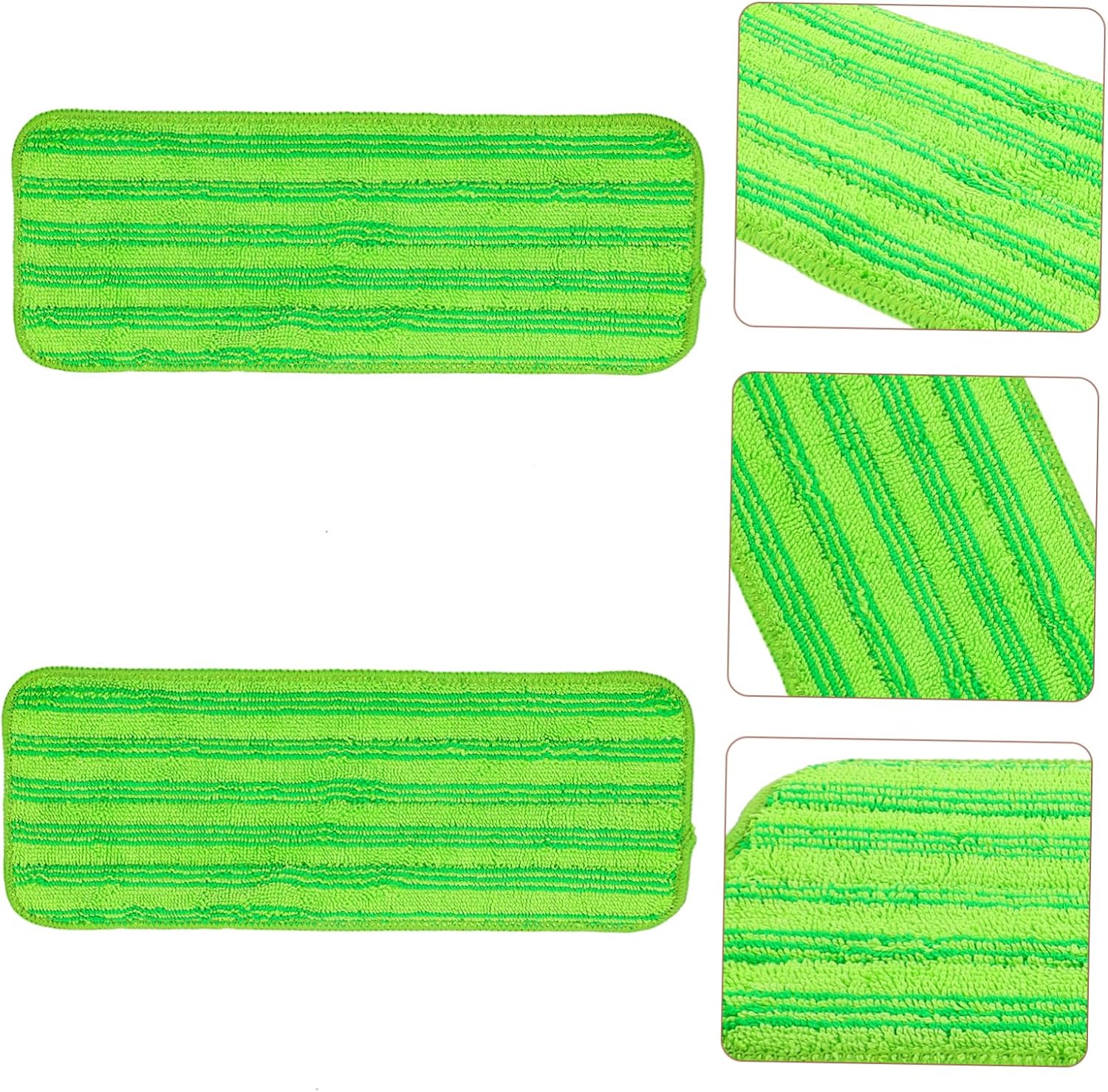 3PCS Microfiber Mop Pads for Hardwood Tile Cleaning