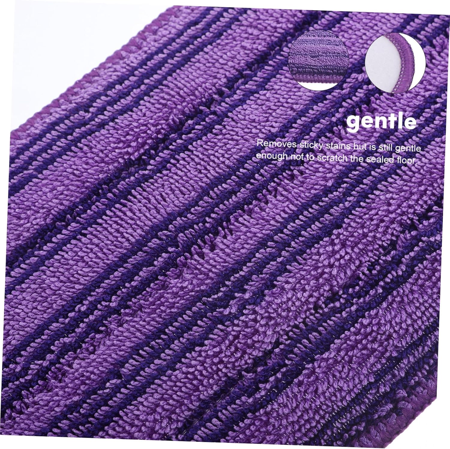 2PCS Microfiber Mop Pad Refill Washable Durable