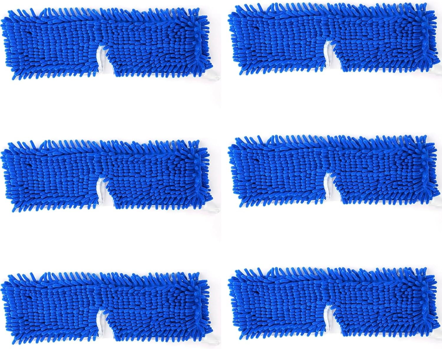 DRKLEAN Microfiber Mop Pads O-Cedar Dual-Action Replacement Heads Pack of 6