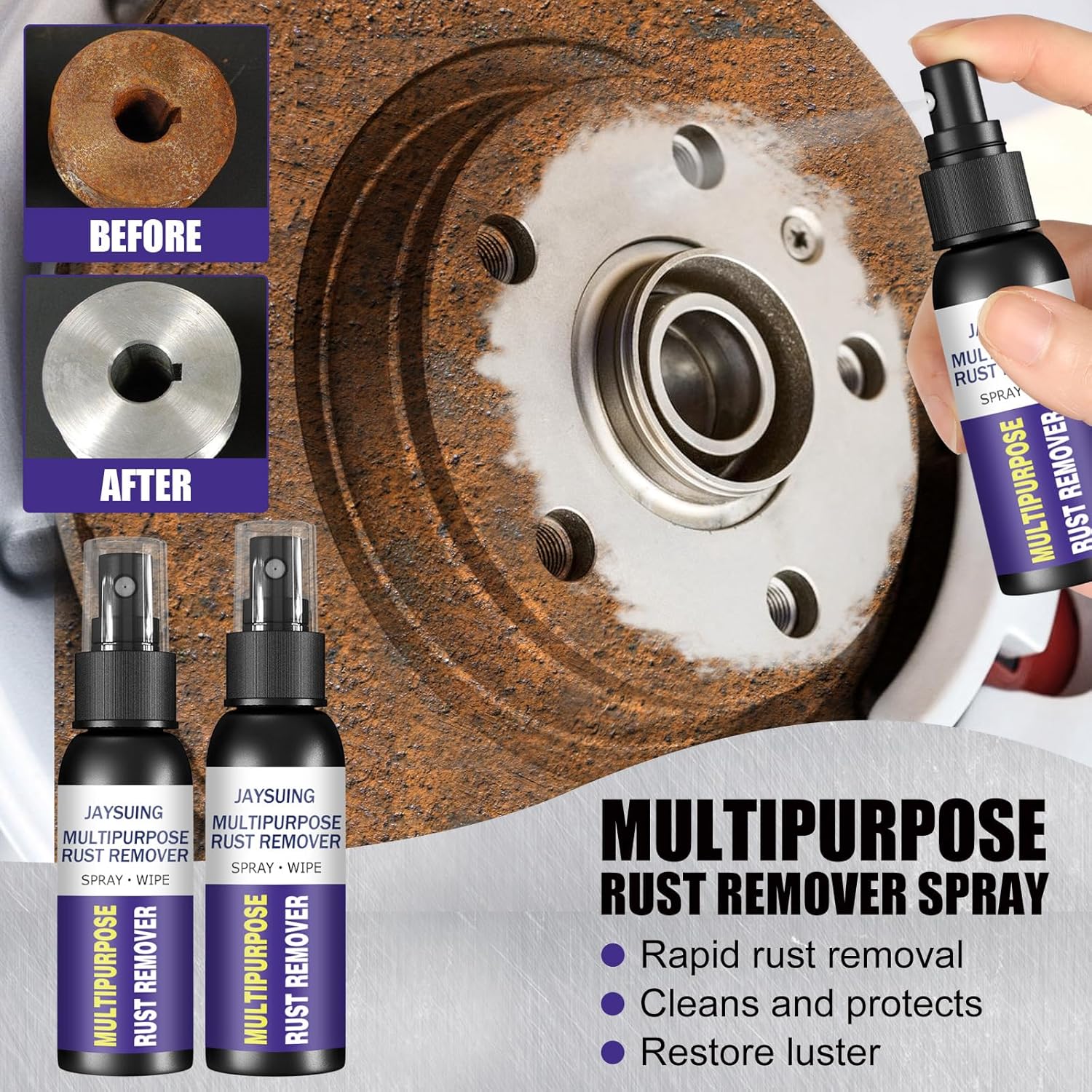 Bulnire Multipurpose Rust Remover Spray 1Pcs 1