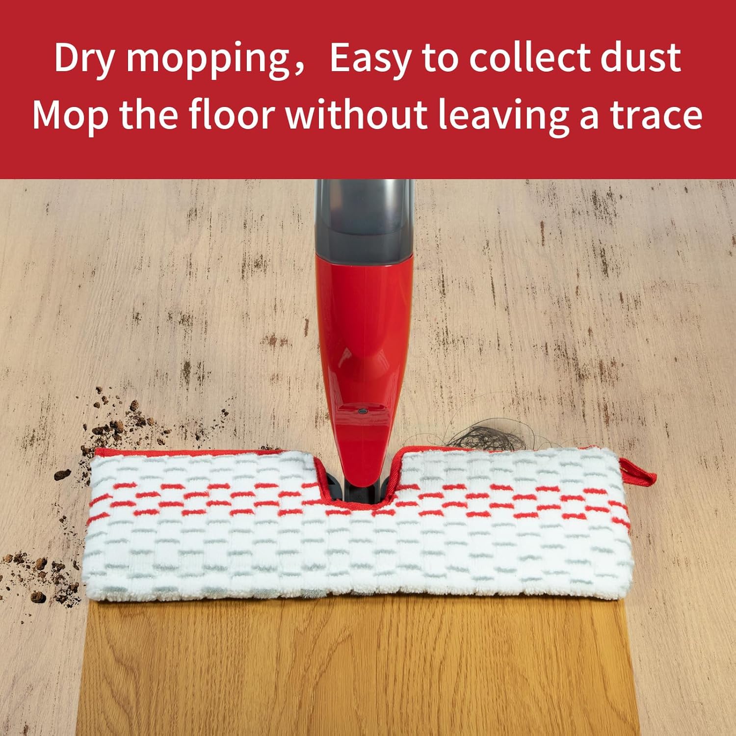 4 Pack Microfiber Spray Mop Pads for Oceda ProMist MAX