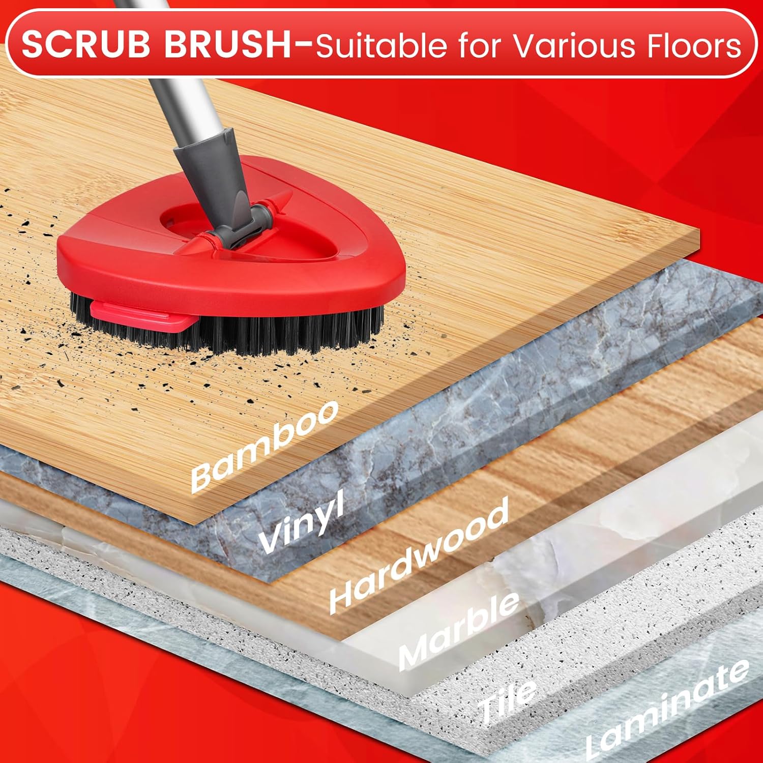 OZISI Spin Mop Replacement Base for OCeda 1-Tank System