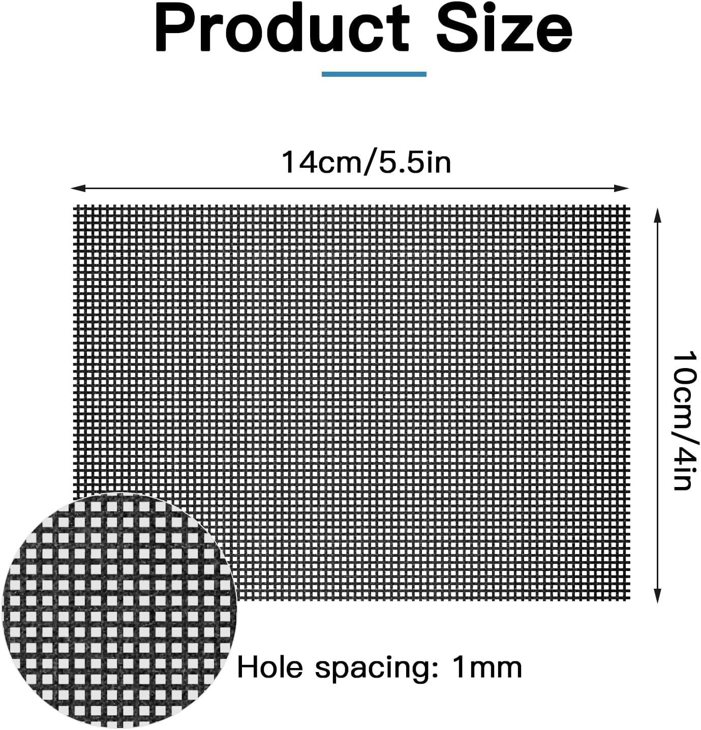 Yncotte Toilet Cleaner 15PCS Abrasive Mesh Pads