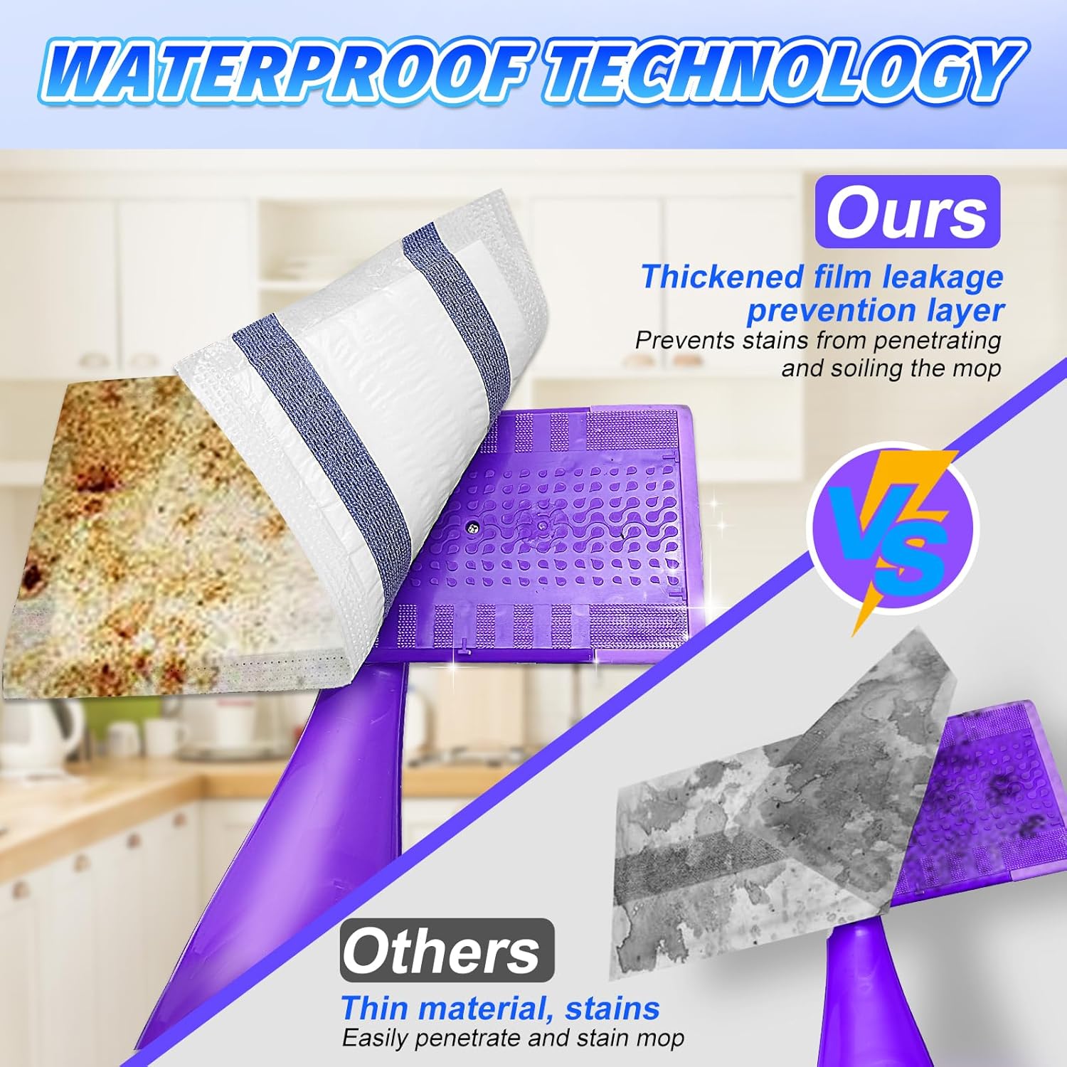 YagoDago 25 Count Swiffer WetJet Mop Pad Refills