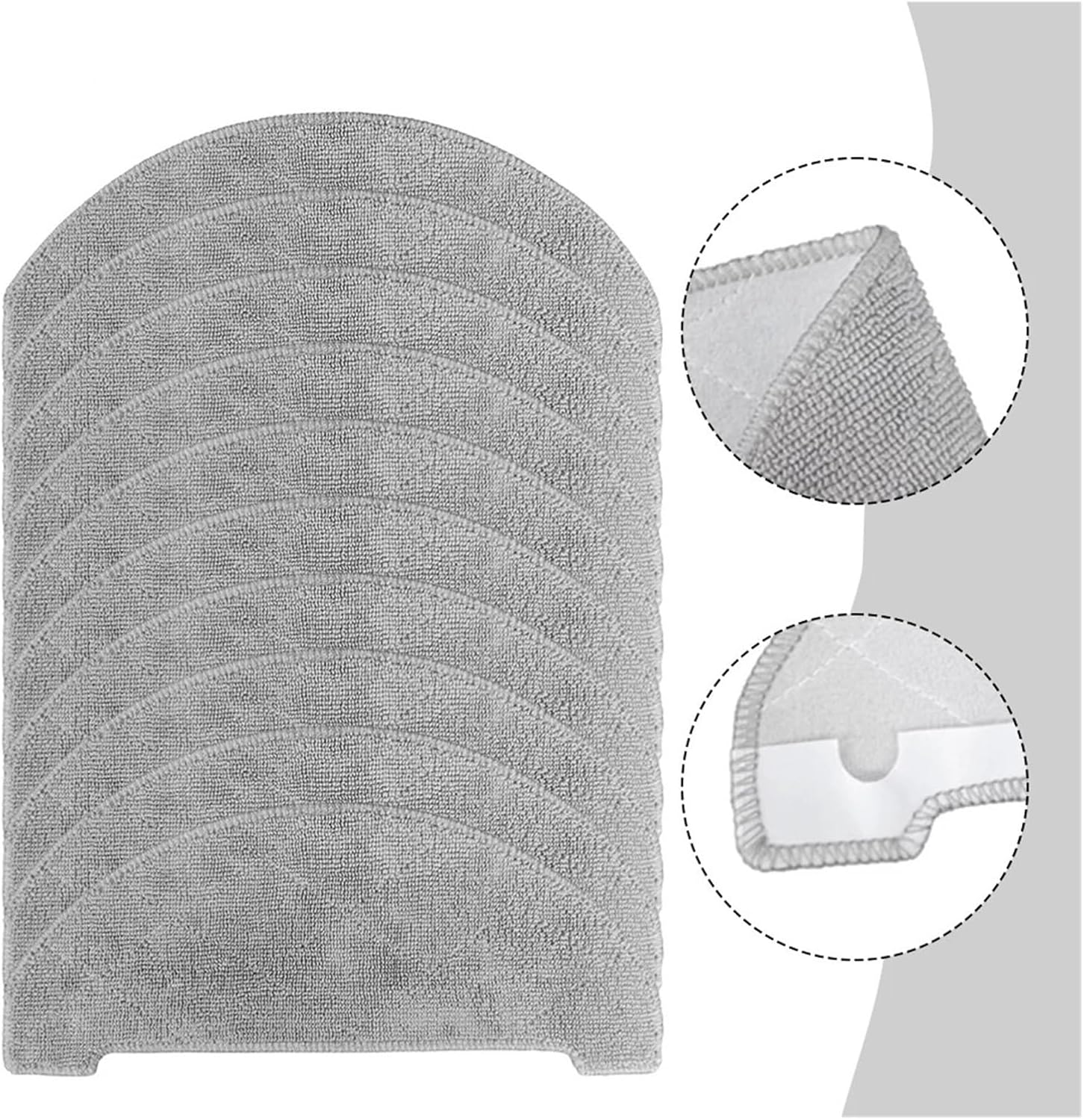 4PCS Mop Cloth Kit for Cleanova W7-W11