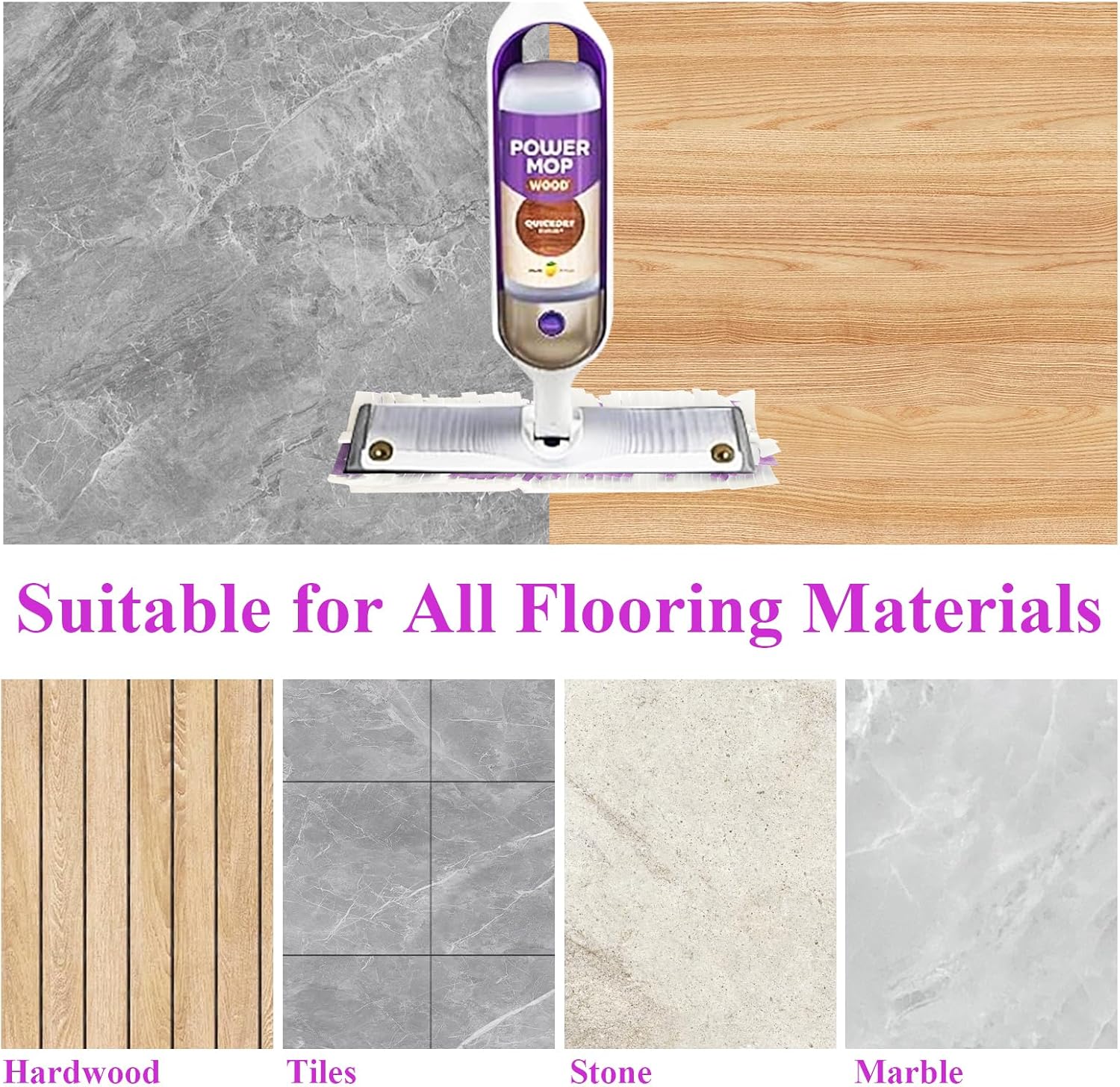 YAYODS 20 Pack Swiffer Power Mop Refills 1