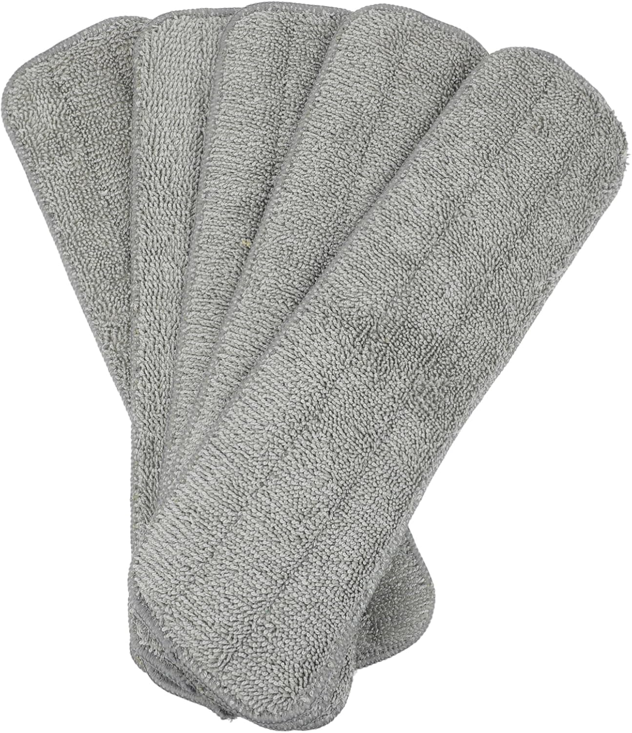 5Pcs Reusable Mop Pads for Efficient Floor Cleaning