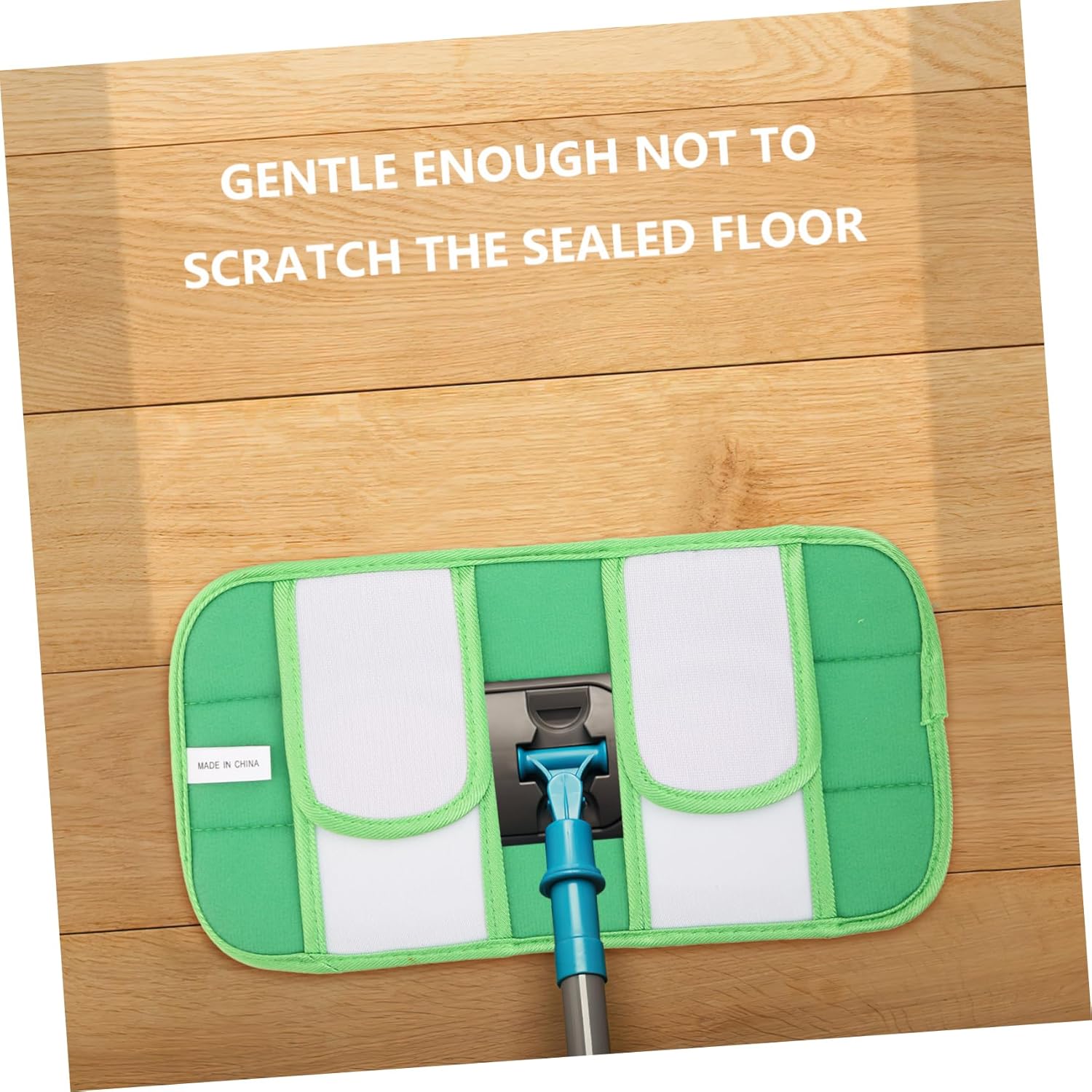 2Pcs Reusable Mop Pads for Swiffer Washable Mop