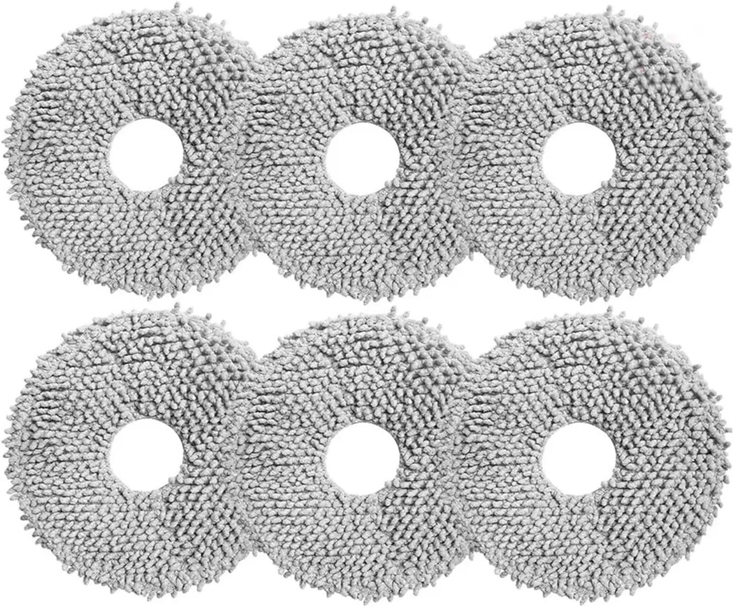 6 Pack Replacement Mop Pads for Xiao Jia 2C102CN Robot Vacuum