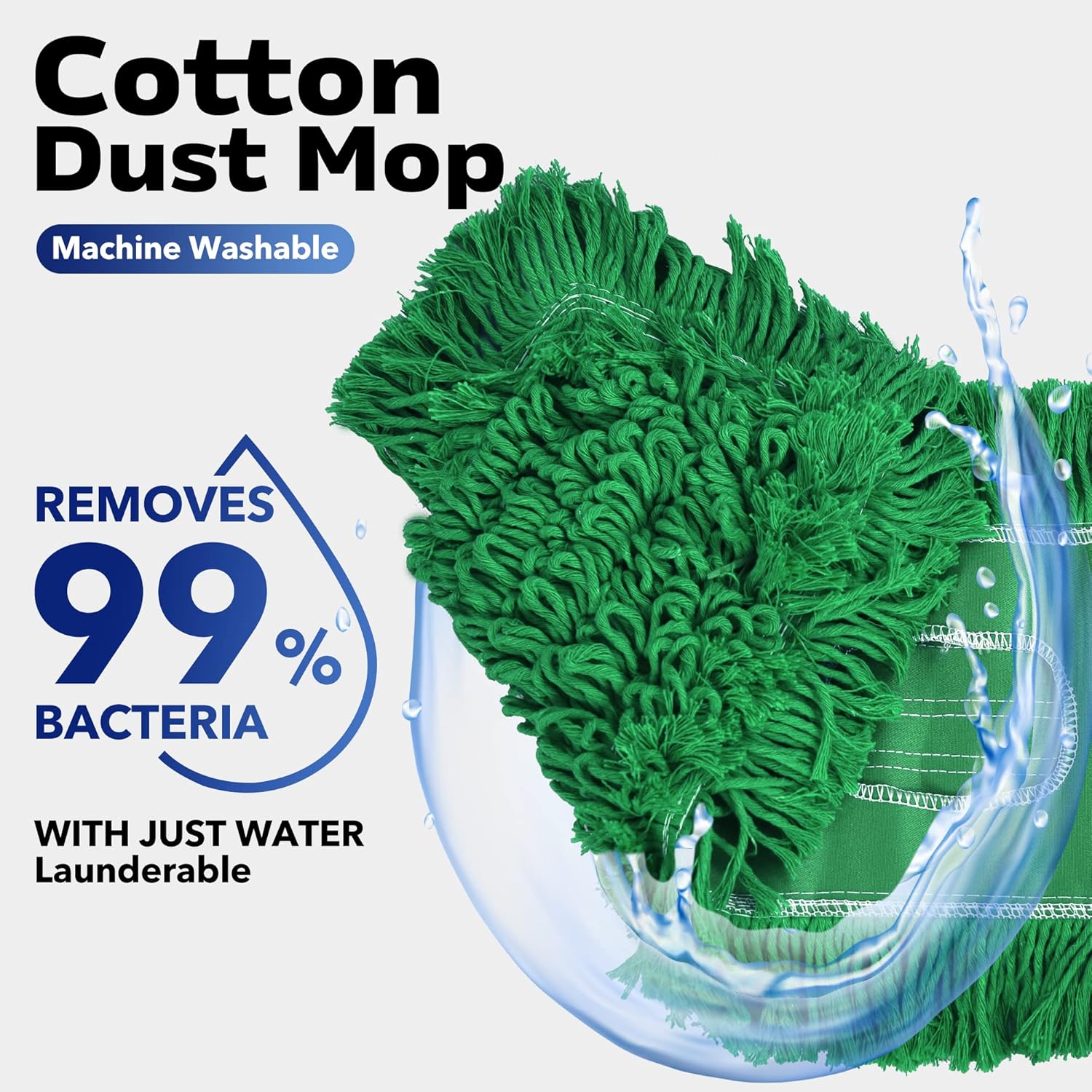 L Luke Supply Matthew Cleaning 24 Cotton Dust Mop Refill 3 Pack