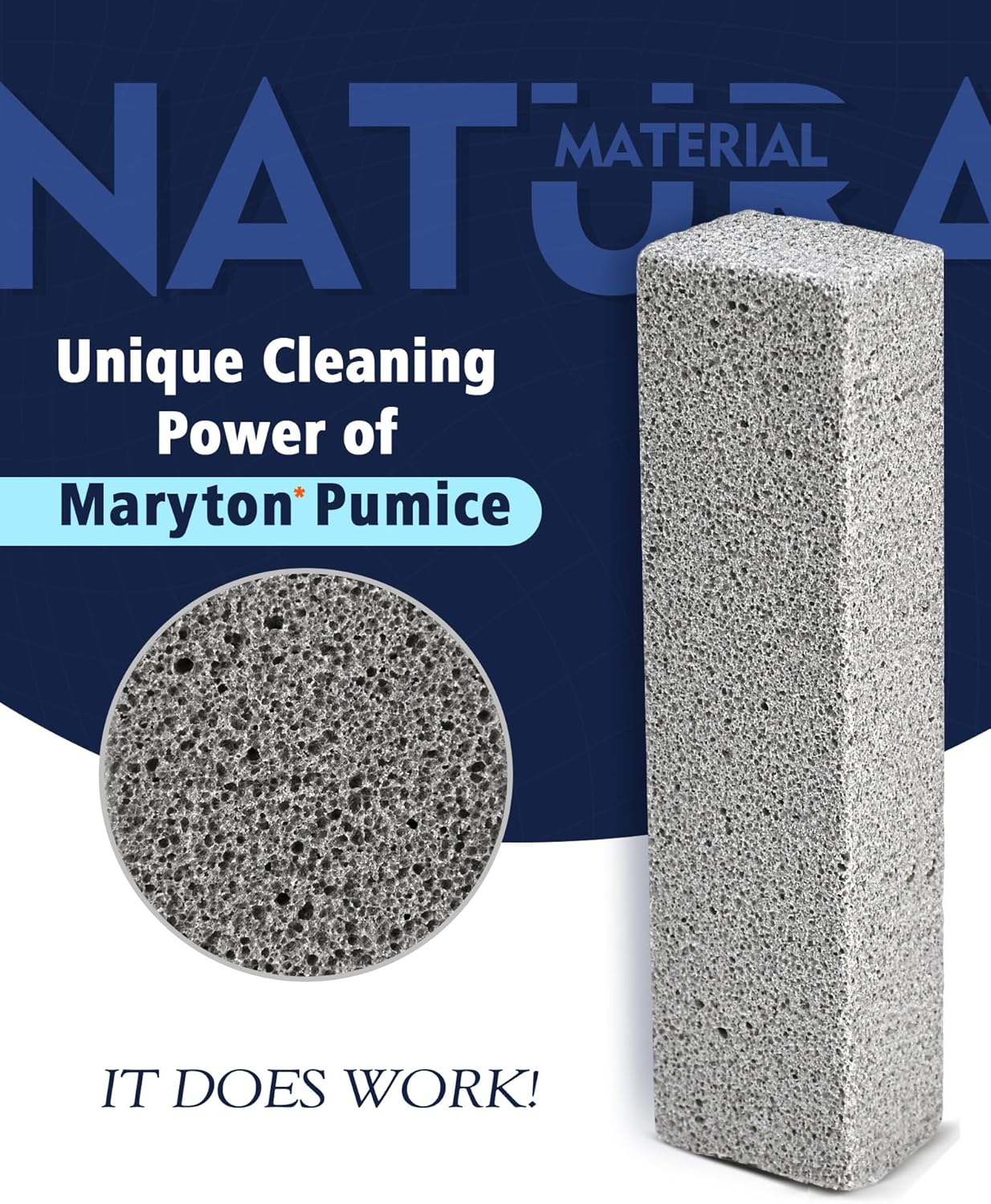 MARYTON Pumice Stone Toilet Cleaner 8 Count