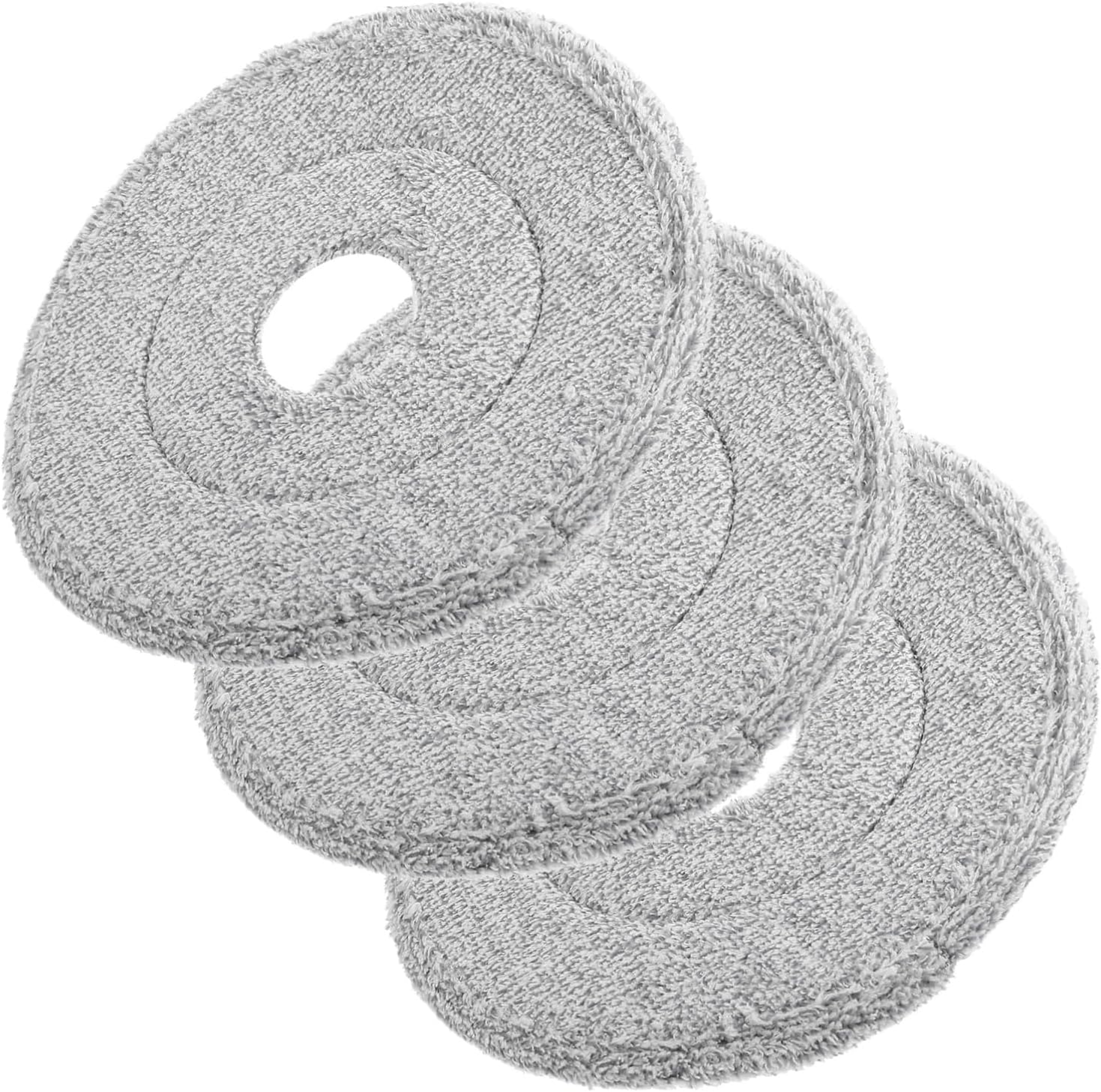 3Pcs Cotton Rotation Mop Heads for Easy Cleaning