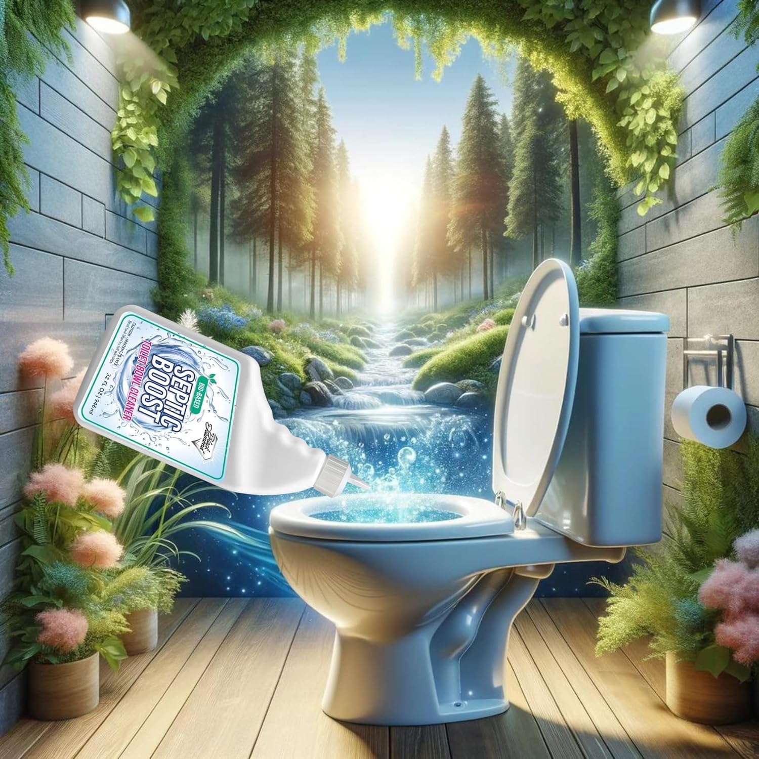 Septic Boost Toilet Cleaner - 1 Quart Bio-Based